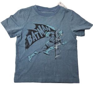 Toddler Boys DC Batman Graphic T-Shirt Blue 18M NEW
